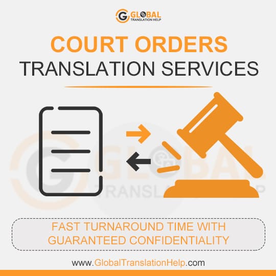 Court Orders Translation Services