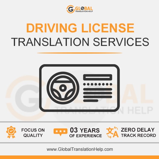 Driving License Translation Services