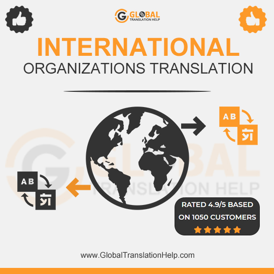 International Organizations Translation