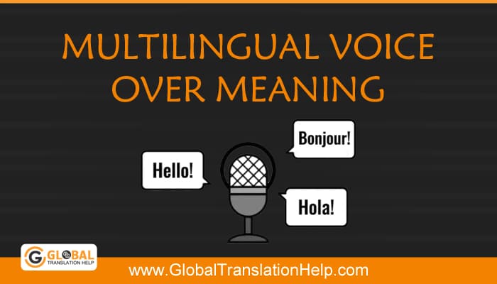 Multilingual Voice Over Meaning